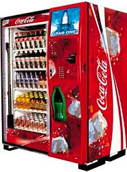 coke vending machine