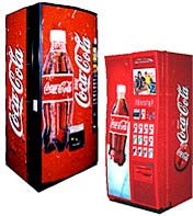 coke vending machine